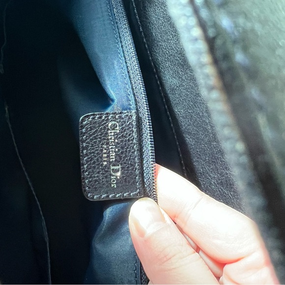 Rare Vintage 2005 Dior Flight monogram denim handbag - Picture 3 of 10